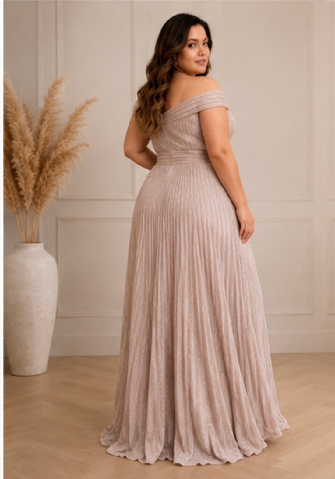 Elegant Strapless Dress