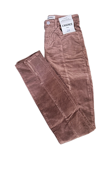 High Waist Split Ankle skinny jeans